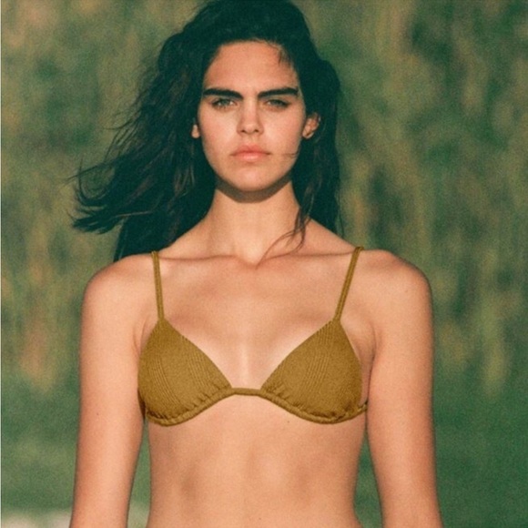 Vitamin A Sol Triangle Bikini Top XL NEW! - Picture 2 of 5